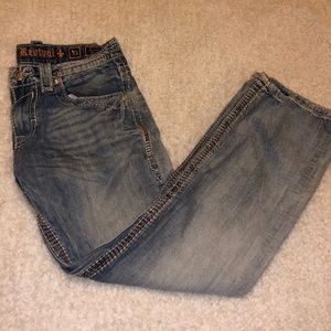 Men’s rock revival jeans
